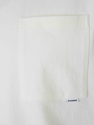 Jil Sander Hombre Barcelona Camiseta Manga Corta color Blanco sku 553-004877 02 - Foto 4