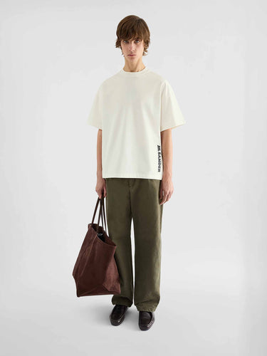 Jil Sander Hombre Barcelona Camiseta Cuello Redondo color Blanco sku 553-004879 01 - Foto 2