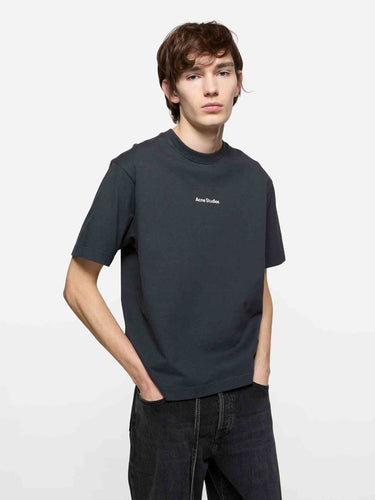 Acne Studios Hombre Barcelona Camiseta Logo color Blanco sku 553-004886 01 - Foto 2