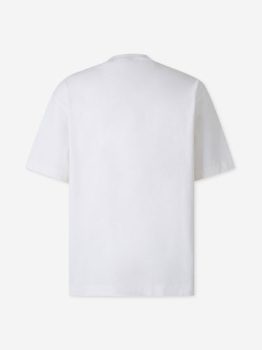 Acne Studios Hombre Barcelona Camiseta Logo color Blanco sku 553-004886 02 - Foto 2
