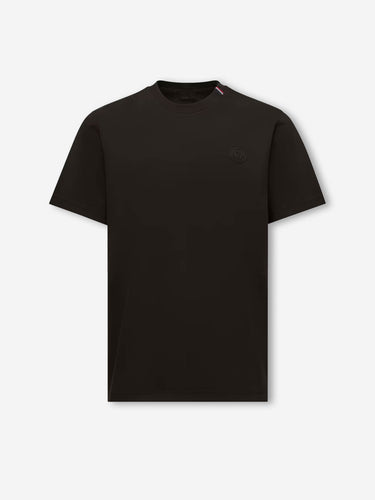Moncler Hombre Barcelona Camiseta Algodón Logo color Negro sku 553-004901 02 - Foto 1