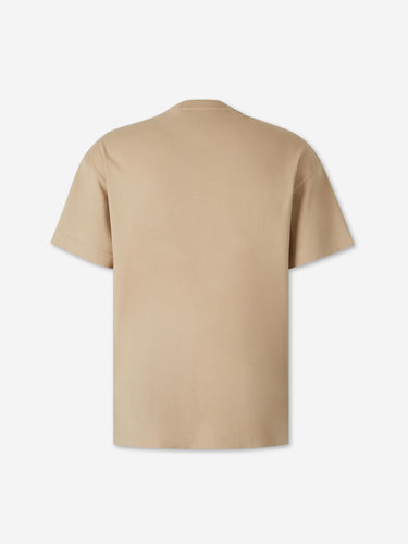 Palm Angels Hombre Barcelona Camiseta Manga Corta Logo color Camel sku 553-004907 01 - Foto 2