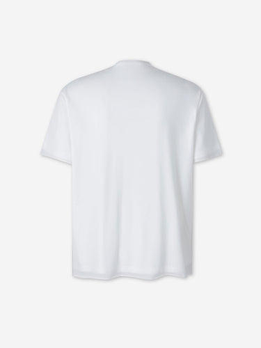 Maison Margiela Hombre Barcelona Camiseta Manga Corta Capas color Blanco sku 553-004921 01 - Foto 2
