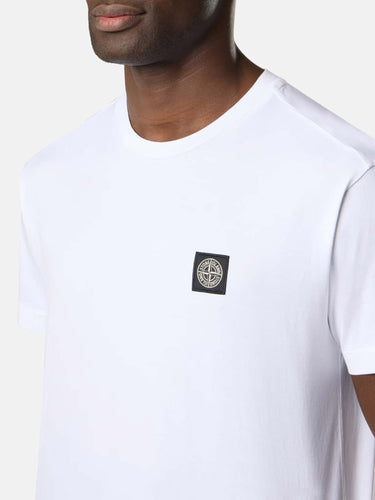 Stone Island Hombre Barcelona Camiseta Cuello Redondo color Blanco sku 553-004923 01 - Foto 5
