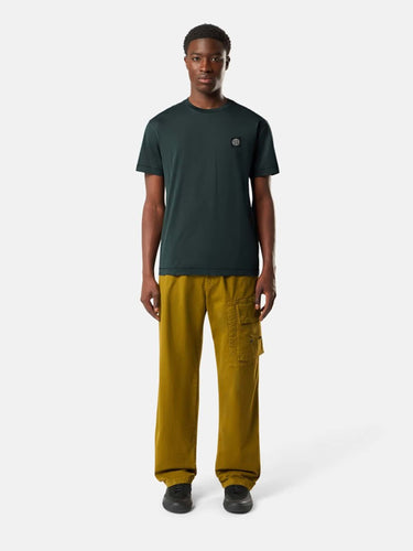 Stone Island Hombre Barcelona Camiseta Cuello Redondo color Verde Jungla sku 553-004923 04 - Foto 2