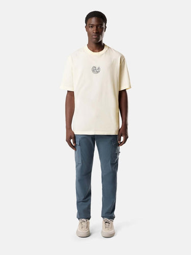 Stone Island Hombre Barcelona Camiseta Manga Corta color Crema sku 553-004925 02 - Foto 2