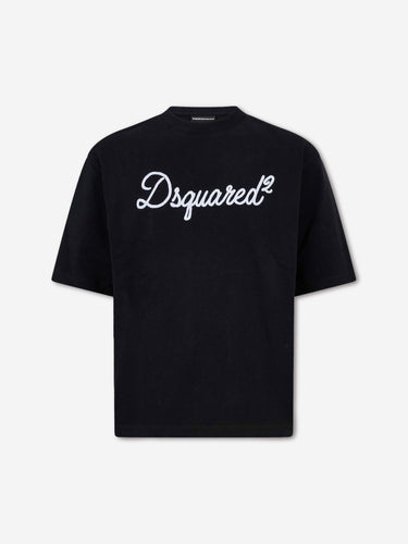 Dsquared2 Hombre Barcelona Camiseta Logo Bordado color Negro sku 553-004926 01 - Foto 1