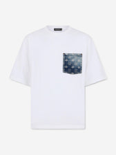 Dsquared2 Hombre Barcelona Camiseta Manga Corta Monograma color Blanco sku 553-004927 01 - Foto 1