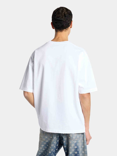 Dsquared2 Hombre Barcelona Camiseta Manga Corta Monograma color Blanco sku 553-004927 01 - Foto 3