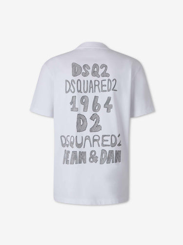 Dsquared2 Hombre Barcelona Camiseta Manga Corta color Blanco sku 553-004928 01 - Foto 2