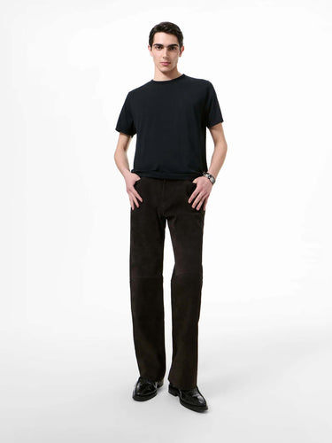 Our Legacy Hombre Barcelona Camiseta Cuello Redondo color Negro sku 553-004932 01 - Foto 2