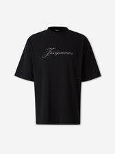 Jacquemus Hombre Barcelona Camiseta Maga Corta color Negro sku 553-004940 01 - Foto 1