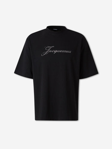 Jacquemus Hombre Barcelona Camiseta Maga Corta color Negro sku 553-004940 01 - Foto 1