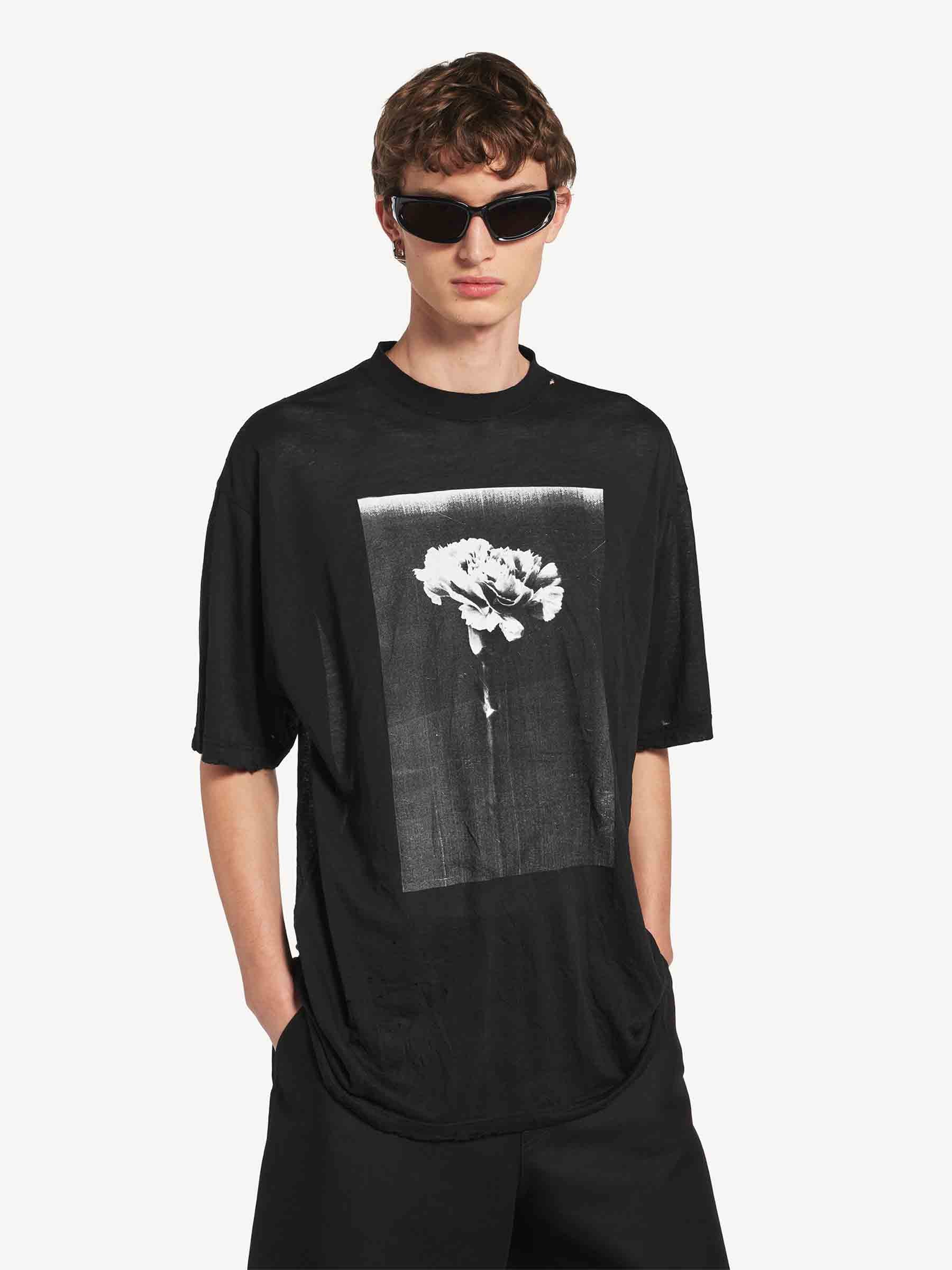 Balenciaga Hombre Barcelona Camiseta Estampada color Negro sku 553-004941 01 - Foto 2