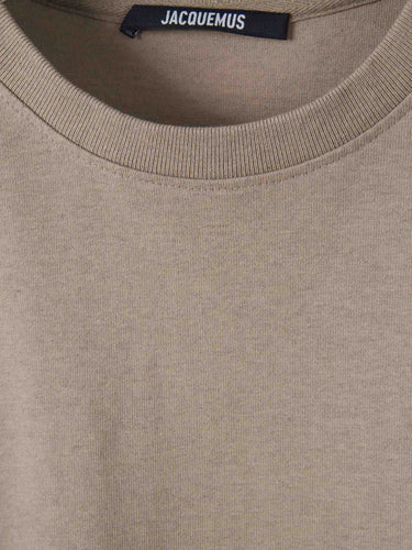 Jacquemus Hombre Barcelona Camiseta Manga Corta color Beige sku 553-004943 02 - Foto 3