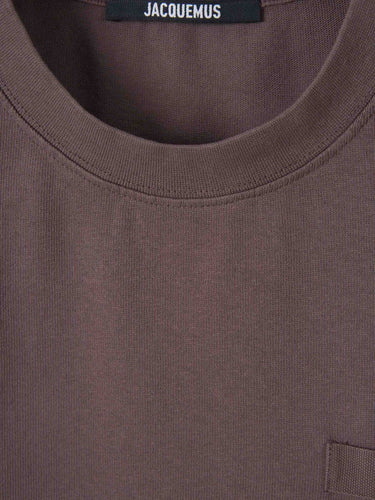 Jacquemus Hombre Barcelona Camiseta Logo color Marrón sku 553-004945 02 - Foto 3
