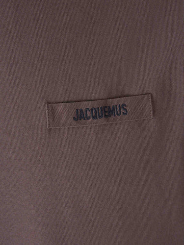Jacquemus Hombre Barcelona Camiseta Logo color Marrón sku 553-004945 02 - Foto 4