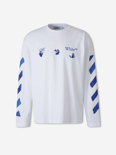 Off-White Hombre Barcelona Camiseta Manga Larga color Blanco sku 553-004964 01 - Foto 1
