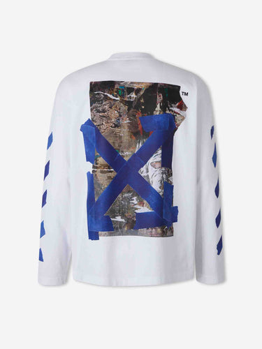 Off-White Hombre Barcelona Camiseta Manga Larga color Blanco sku 553-004964 01 - Foto 2