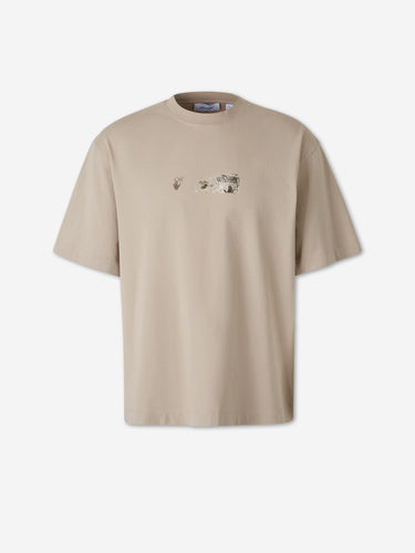Off-White Hombre Barcelona Camiseta Manga Corta color Beige sku 553-004965 01 - Foto 1