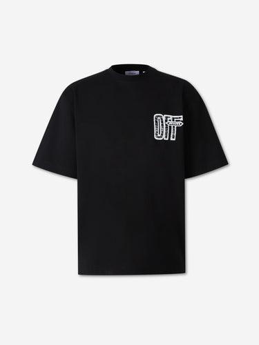 Off-White Hombre Barcelona Camiseta Manga Corta Logo color Negro sku 553-004967 01 - Foto 1
