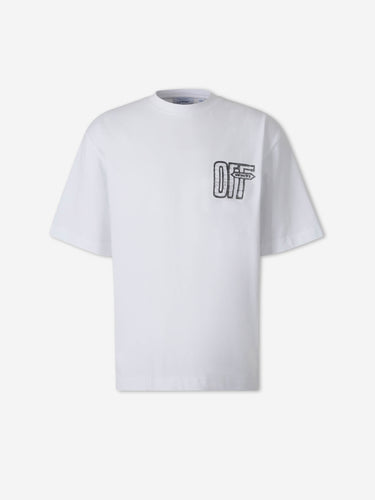 Off-White Hombre Barcelona Camiseta Manga Corta Logo color Blanco sku 553-004967 02 - Foto 1