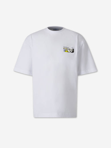 Off-White Hombre Barcelona Camiseta Manga Corta color Blanco sku 553-004968 02 - Foto 1