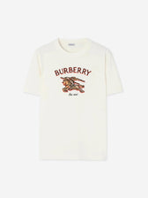 Burberry Hombre Barcelona Camiseta Knight Manga Corta color Blanco sku 553-004974 01 - Foto 1
