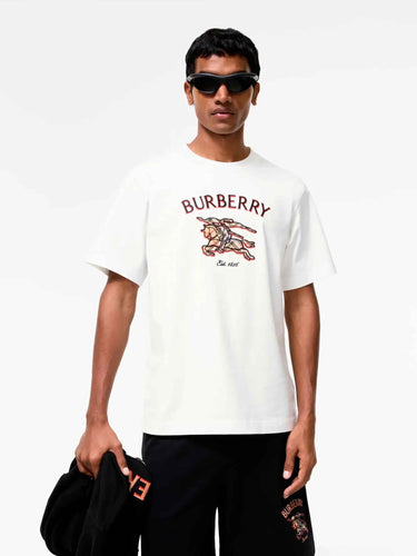 Burberry Hombre Barcelona Camiseta Knight Manga Corta color Blanco sku 553-004974 01 - Foto 2