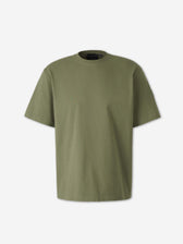 Canada Goose Hombre Barcelona Camiseta Lisa Algodón color Verde Militar sku 553-004976 03 - Foto 1