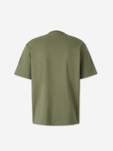 Canada Goose Hombre Barcelona Camiseta Lisa Algodón color Verde Militar sku 553-004976 03 - Foto 2