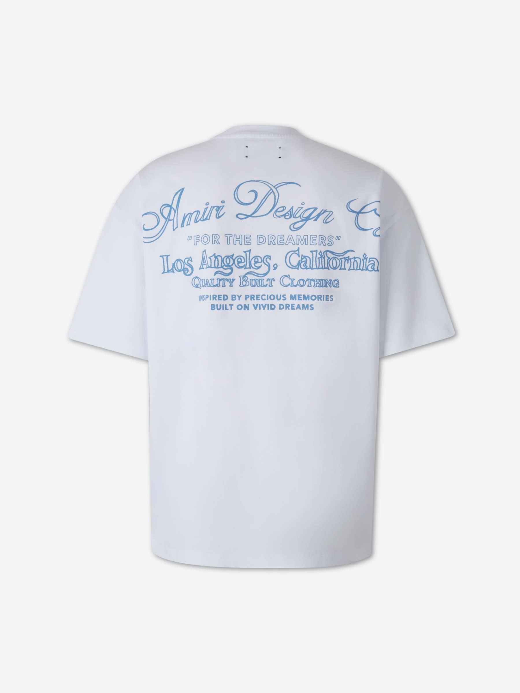 Amiri Hombre Barcelona Camiseta Manga Corta color Blanco sku 553-004977 02 - Foto 2