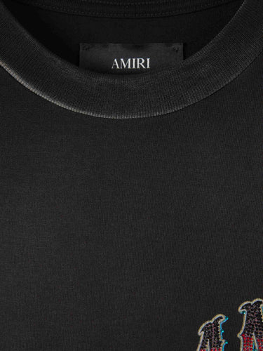 Amiri Hombre Barcelona Camiseta Manga Corta color Negro sku 553-004978 01 - Foto 3