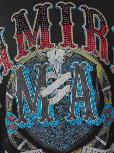 Amiri Hombre Barcelona Camiseta Manga Corta color Negro sku 553-004978 01 - Foto 5