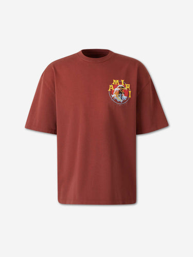 Amiri Hombre Barcelona Camiseta Manga Corta color Terracota sku 553-004982 01 - Foto 1