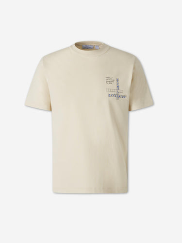 Off-White City Garments Hombre Barcelona Camiseta Manga Corta color Blanco sku 553-004987 01 - Foto 1