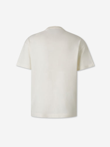 Palm Angels Hombre Barcelona Camiseta Manga Corta Palmera color Marfil sku 553-004998 01 - Foto 2