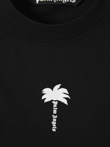 Palm Angels Hombre Barcelona Camiseta Manga Corta Palmera color Negro sku 553-004998 02 - Foto 3