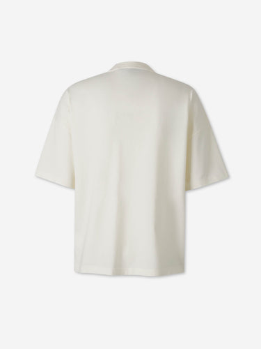 Palm Angels Hombre Barcelona Camiseta Manga Corta color Marfil sku 553-005001 01 - Foto 2
