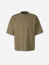 Palm Angels Hombre Barcelona Camiseta Logo Oversized color Verde Militar sku 553-005002 01 - Foto 1