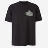 Rhude Hombre Barcelona Camiseta Safari Crest color Negro sku 553-005003 01 - Foto 1