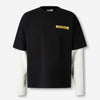 Rhude Hombre Barcelona Camiseta Doble Manga color Negro sku 554-000006 01 - Foto 1