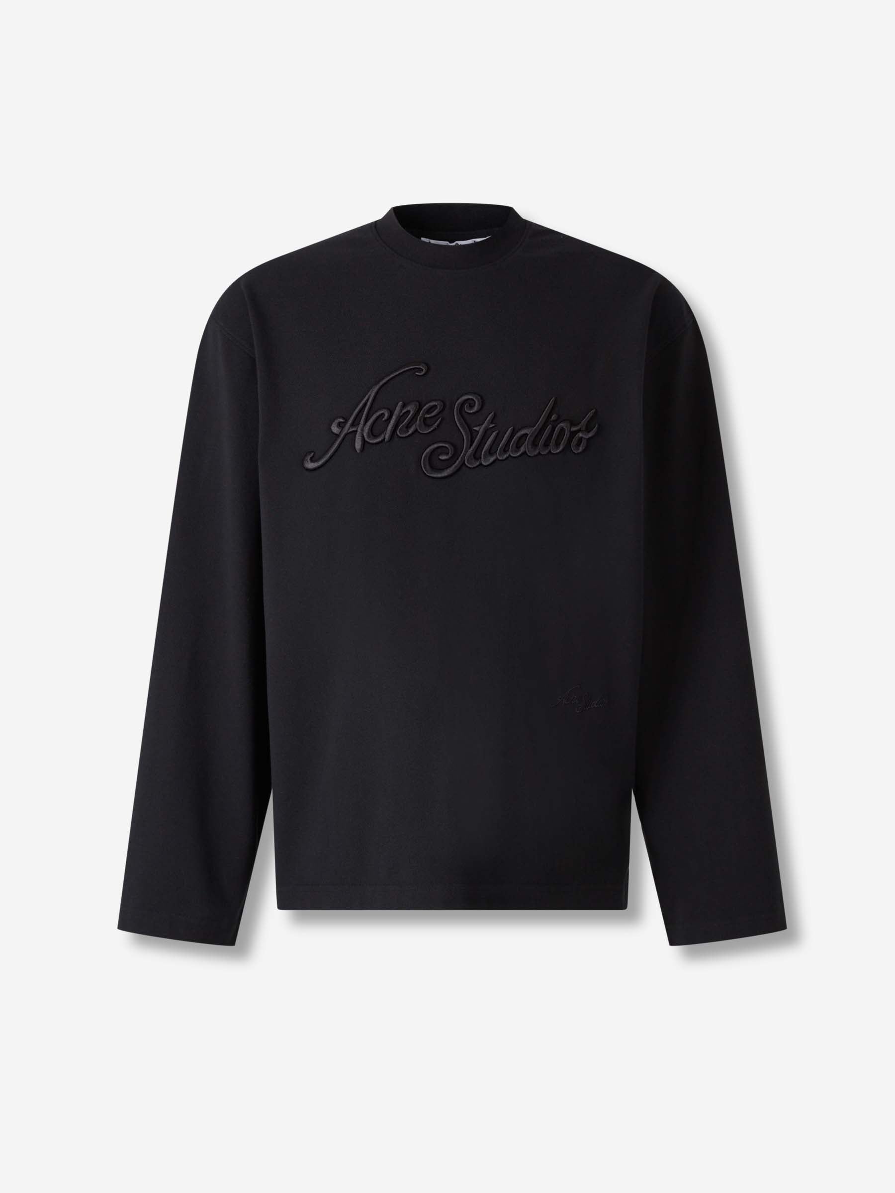 Acne Studios Hombre Barcelona Camiseta Manga Larga color Negro sku 554-000010 01 - Foto 1
