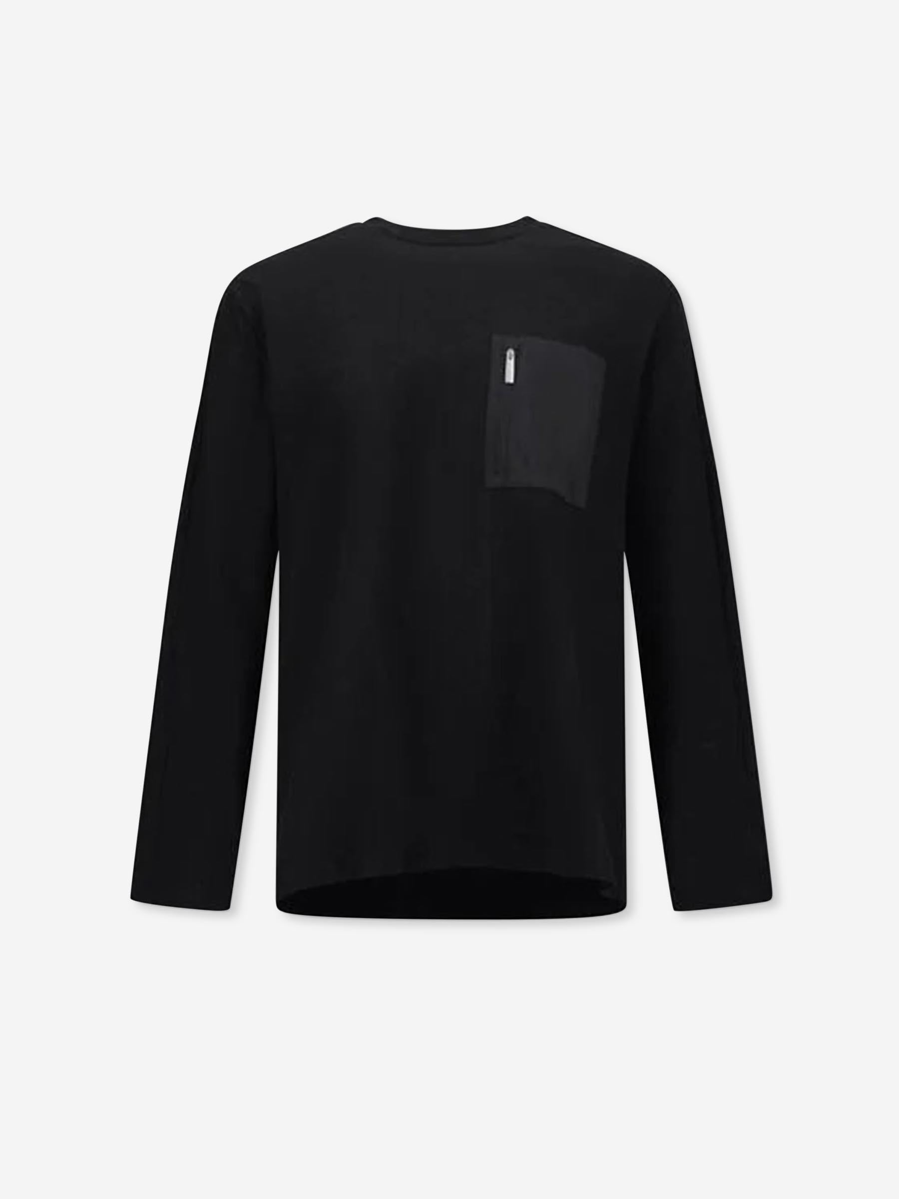 Laminar Hombre Barcelona Camiseta Manga Larga color Negro sku 554-000015 01 - Foto 1