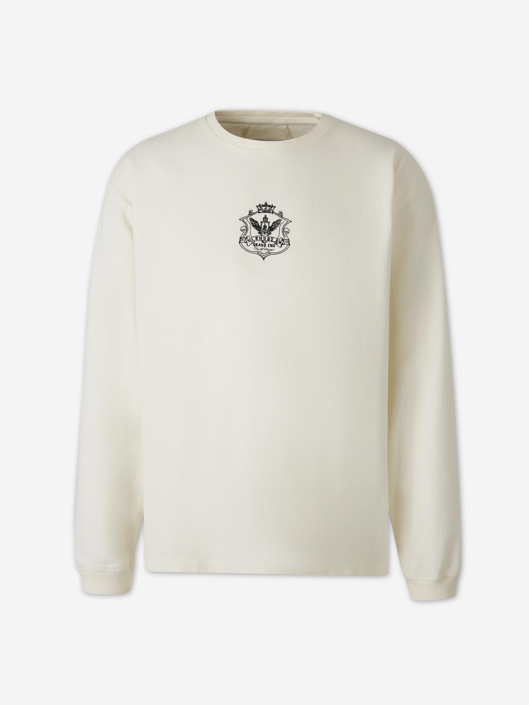 Rhude Hombre Barcelona Camiseta Grand Ecru color Crema sku 554-000016 01 - Foto 1