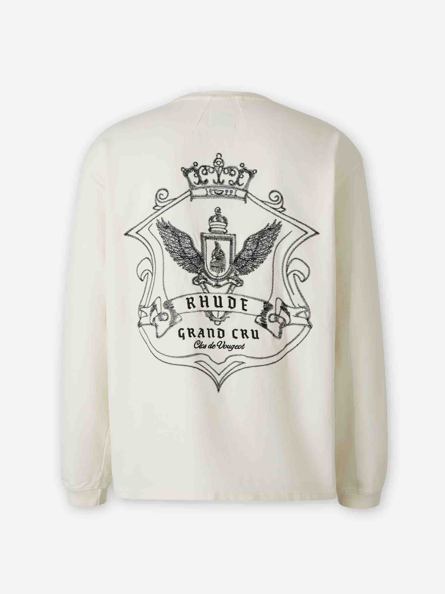 Rhude Hombre Barcelona Camiseta Grand Ecru color Crema sku 554-000016 01 - Foto 2