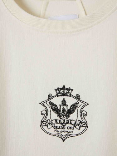 Rhude Hombre Barcelona Camiseta Grand Ecru color Crema sku 554-000016 01 - Foto 3