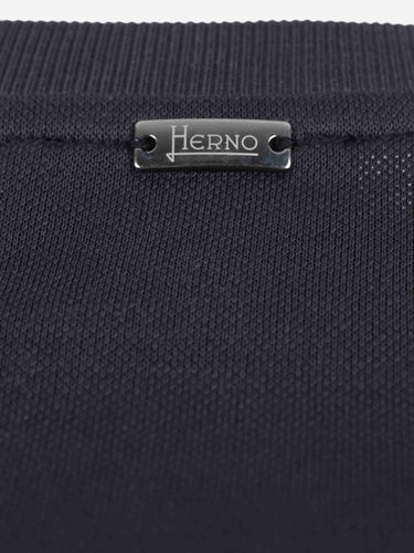 Herno Hombre Barcelona Jersey Cuello Redondo color Azul Marino sku 554-000018 02 - Foto 3