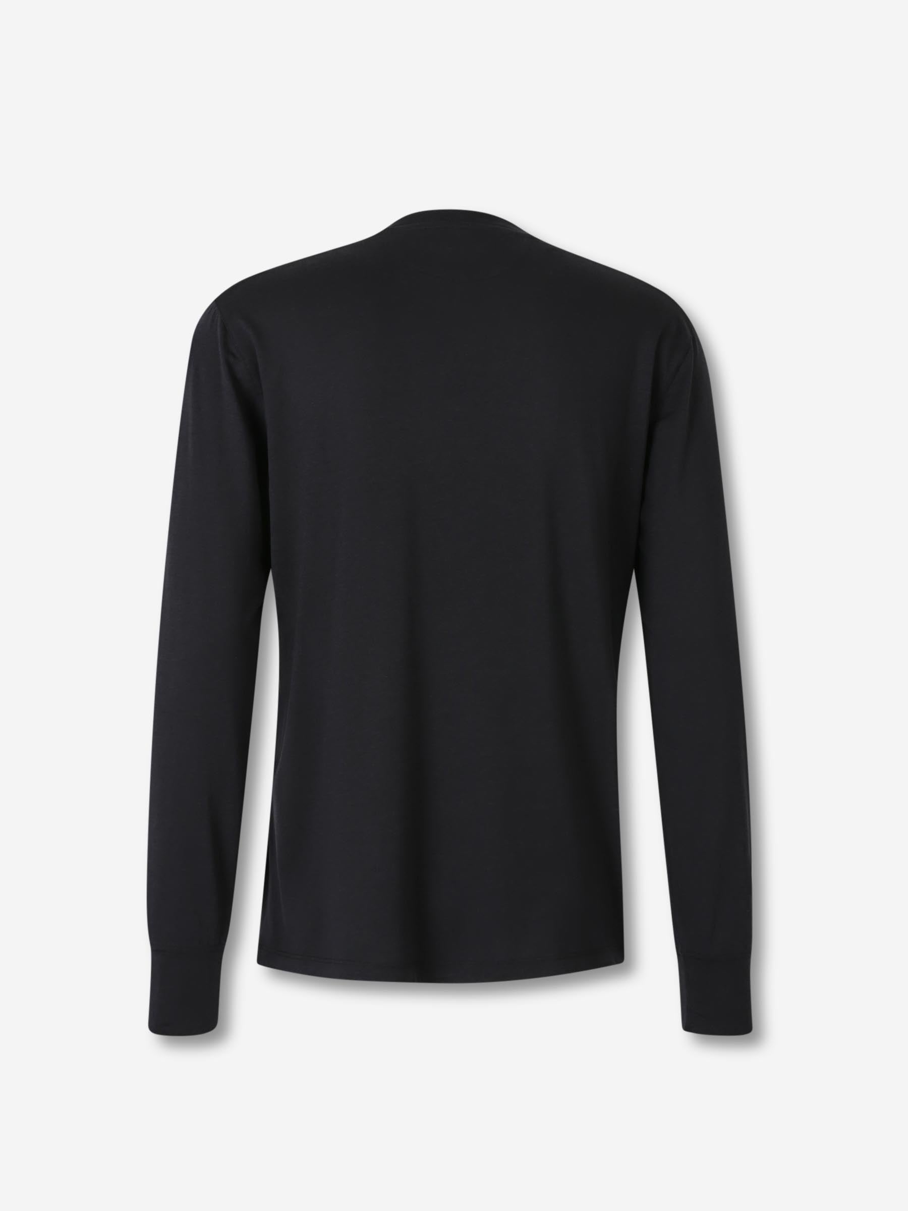 Tom Ford Hombre Barcelona Camiseta Manga Larga color Negro sku 554-000019 01 - Foto 2