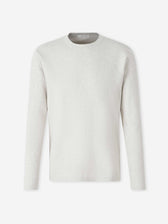 The Row Hombre Barcelona Jersey Fino de Cuello Redondo color Beige sku 554-000022 01 - Foto 1